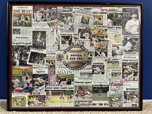 Boston Red Sox - Front Page News framed art 2007 - Picture 1 of 1