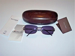 Les Copains Women's Stone Extreme Metal Sunglasses Triple Metal Circle Pattern - Picture 1 of 9