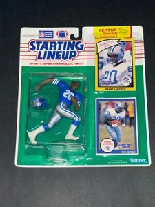 1990 Barry Sanders ** ROOKIE ** SLU Kenner Starting Lineup ** SEALED NM/MINT - Bild 1 von 12