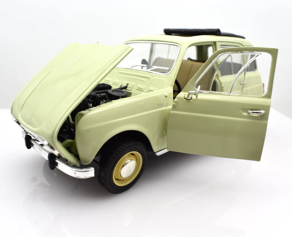 Modellino auto scala 1:18 RENAULT 4 L r4 diecast modellismo da collezione solido - Immagine 1 di 4