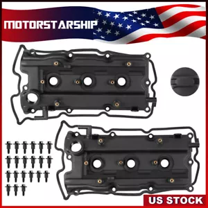Valve Cover kit w/Gasket Fit 05-19 Nissan Frontier Pathfinder Xterra 13264 EA200 - Foto 1 di 10