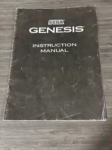 Sega Genesis model 2 console system manual instruction book only - Picture 1 of 3