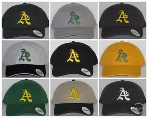 Cappello stile polo Oakland Athletics cappello ️CLASSICA PATCH/LOGO MLB 28 stili NUOVO - Foto 1 di 37