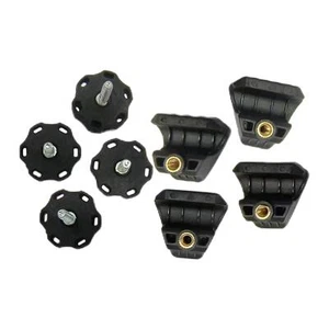 4 Pieces Football Visor Clips Fasteners for Outdoor Adults Football Helmets - Picture 1 of 7