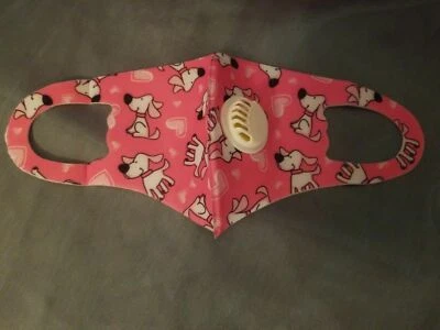 2 PIEZAS NIÑOS NIÑO/NIÑA MÁSCARA FACIAL VÁLVULA DE RESPIRACIÓN LAVABLE/REUTILIZABLE GUARDERÍA ESCOLAR Foto 1 de 4