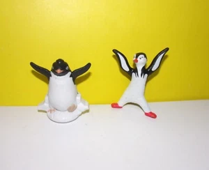 Burger King Kids Meal Happy Feet Two Spin N Glide Ramon con figura Surfs Up Lani - Imagen 1 de 2