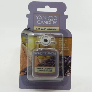 Yankee Candle Lemon Lavender Car Jar Ultimate Lufterfrischer - NEU - Bild 1 von 2