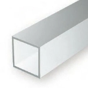 Evergreen Plastic Square Tube .250(6.3Mm) (2), #EG254 - Picture 1 of 1