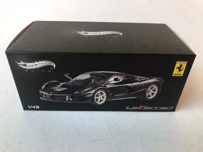 Hot Wheels Elite Ferrari LaFerrari nera black 1/43 BCT84 - Immagine 1 di 2