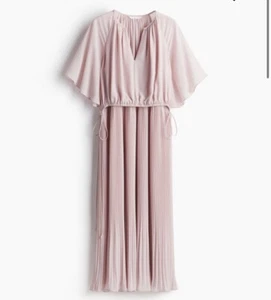 NWT H&M MAMA Pleated Nursing Dress - Picture 1 of 4