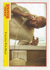 2018 Stranger Things Season 1 Trading Card #10 Calling For Help