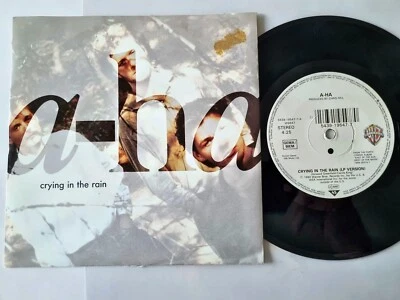 A-ha - Crying in the rain 7'' Vinyl Germany SMALL CENTER - Bild 1 von 4