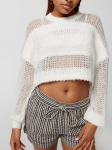 Kimchi Blue Women's Kingston Open Knit Sweater - size L - NWT - $19.77 - Picture 1 of 2