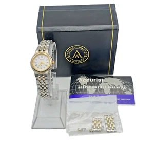 Accurist Two-Tone Roman Dial Women’s Quartz Watch – Model LB5141 – Boxed Set - Picture 1 of 4