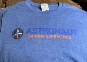 NASA Kennedy Space Center Souvenir Tee Größe S blau Astronaut Training - Bild 1 von 4