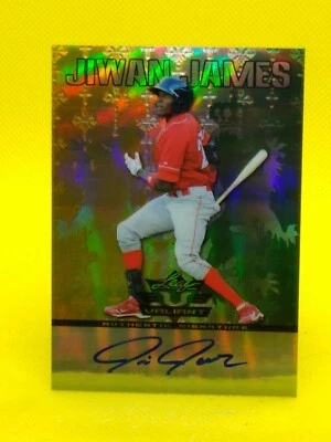 Jiwan James 2011 Leaf Valiant AUTOGRAPH #VA-JJI - Image 1 of 2