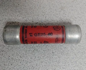 GENERAL ELECTRIC GE25-40 40A 250VAC FUSE NEW!! WOW!! - Picture 1 of 1