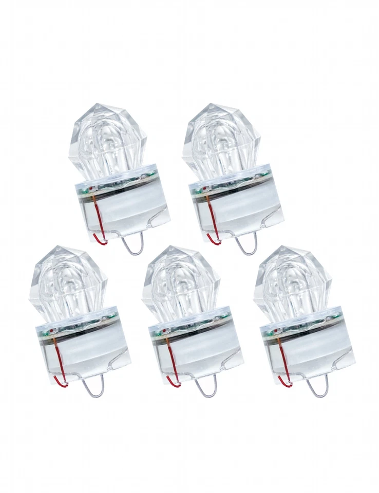 Luz LED de pesca de diamantes BLUEWING 5 piezas luces intermitentes vendedor de EE. UU. Foto 1 de 1
