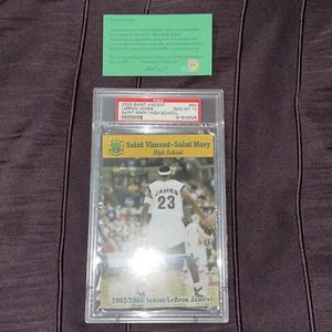 2003-04 Saint Vincent: # 6A LeBron James Saint Mary High School PSA 10 GEM MINT - Picture 1 of 5