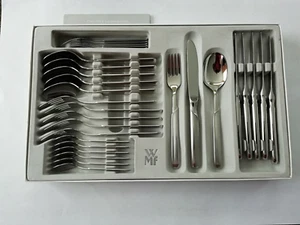 Neues WMF Tafelbesteck ONDA Cromargan 30 Teile für 6 Personen unbenutzt - Bild 1 von 11