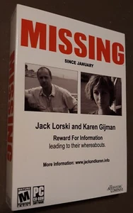 SEALED Missing Since January Boxed Game PC CD-ROM 2004 software windows IBM - Picture 1 of 2