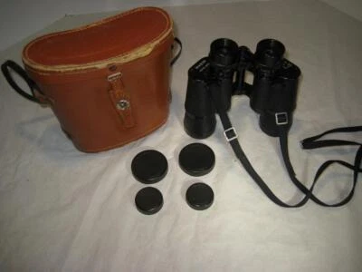Vintage Mason Binoculars 7x35 with Caps and Case ~ Good Condition - Image 1 of 4