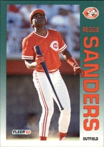 1992 Fleer #421a Reggie Sanders - Picture 1 of 2