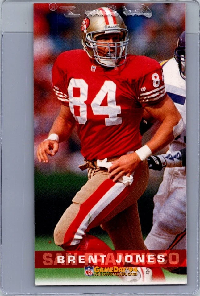 1994 GameDay #364 Brent Jones - Image 1 of 2