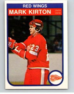 1982-83 O-Pee-Chee #87 Mark Kirton  Detroit Red Wings V57726