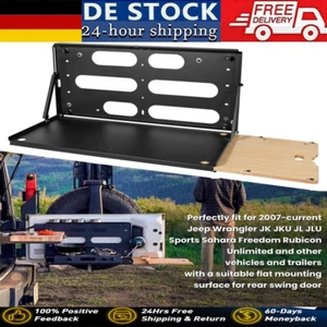 Drop Down Tailgate Table for 2007-2022 Jeep Wrangler JK JKU JL JLU Unlimited - Bild 1 von 10