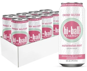 Agua Hiball Energy Seltzer, agua con gas con cafeína hecha con B12 y B6... - Imagen 1 de 6