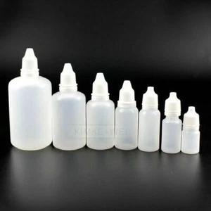 5-100 piezas 5 ml ~ 100 ml frascos goteros exprimibles de plástico vacíos gotero líquido para ojos - Imagen 1 de 14