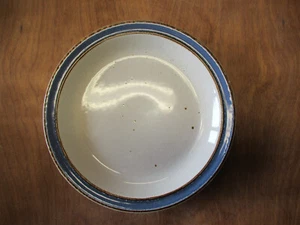 Plato de ensalada JCPenney AVENA BORDE AZUL 7 1/2" moteado 1 ea 2 disponible - Imagen 1 de 4