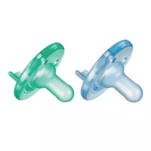 Chupetes de hollín Philips Avent 0 - 3 m SCF190/05 - azul/verde - Imagen 1 de 3