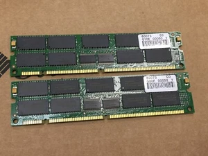 "LOT of 2" DATARAM  60073 C0 (Y),  128MB ECC,Buf , EDO DIMM , 168-pin= Test-PASS - Picture 1 of 4