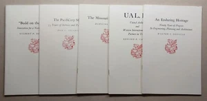 Lot of 5 Newcomen Society Pamphlets Speeches 1970s - 1980s - Bild 1 von 1