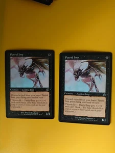 MTG Card. Putirid Imp x2 Torment. As Pictures - Picture 1 of 5
