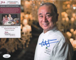 Chef Nobu Matsuhisa Signed 8x10 Photo w/ JSA COA #AT63292 - Picture 1 of 2