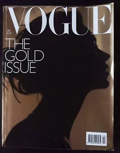VOGUE UK December 2000 THE GOLD ISSUE Kate Moss ANGELA LINDVALL Bridget Hall @VG - Picture 1 of 15