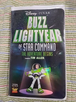 TOY STORY Buzz Lightyear Of Star Command VHS Video Tape Videocassette Pixar - Image 1 of 4