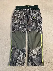 Under Armour Scent Control Infrared Barrier Camo Pants Mossy Oak Treestand Large - Picture 1 of 7