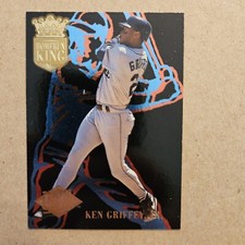 Ken Griffey Jr 1994 Fleer Ultra Baseball Home Run King Insert Card