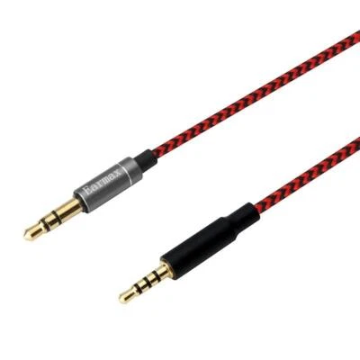 6.5FT OFC Nylon Cable For Creative LIVE2 Beyerdynamic DT240pro MEIZU HD60 3.5mm - Image 1 of 4