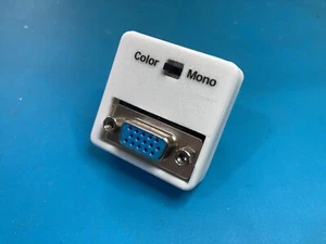 ATARI ST Din13 TO VGA Adaptor LOW-MEDIUM(15khz)/HIGH Switchable with Audio Out - Picture 1 of 5