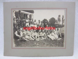 FOTO (24x18cm) - STRAUBING - Ruderklub Straubing - RUDERSPORT - um 1919-20 !!! - Bild 1 von 3