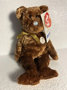Ty Beanie Baby FIFA 2002 World Cup Bear Representing Argentina - Picture 1 of 6