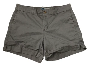 OLD NAVY EVERYDAY SHORT Gray Chino Shorts Sz 6 - Picture 1 of 5