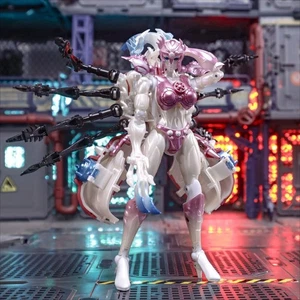TransArt BWM-08PW Arcee Blackarachnia Transformable Toy Model Action Figure Gift - Picture 1 of 10