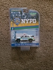 2023 Ford Explorer NYPD New York City Polizeiauto Maßstab 1:64 Diecast Modell - Bild 1 von 9