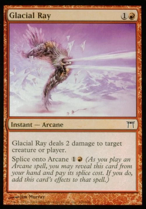 Glacial Ray -Foil Medium Play MTG Champions of Kamigawa - Image 1 of 1